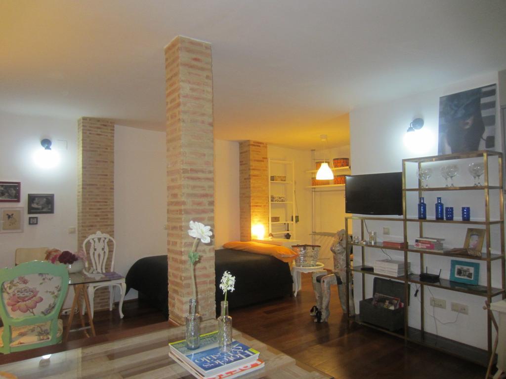 Living Valencia Studio Serranos Apartamento Habitación foto